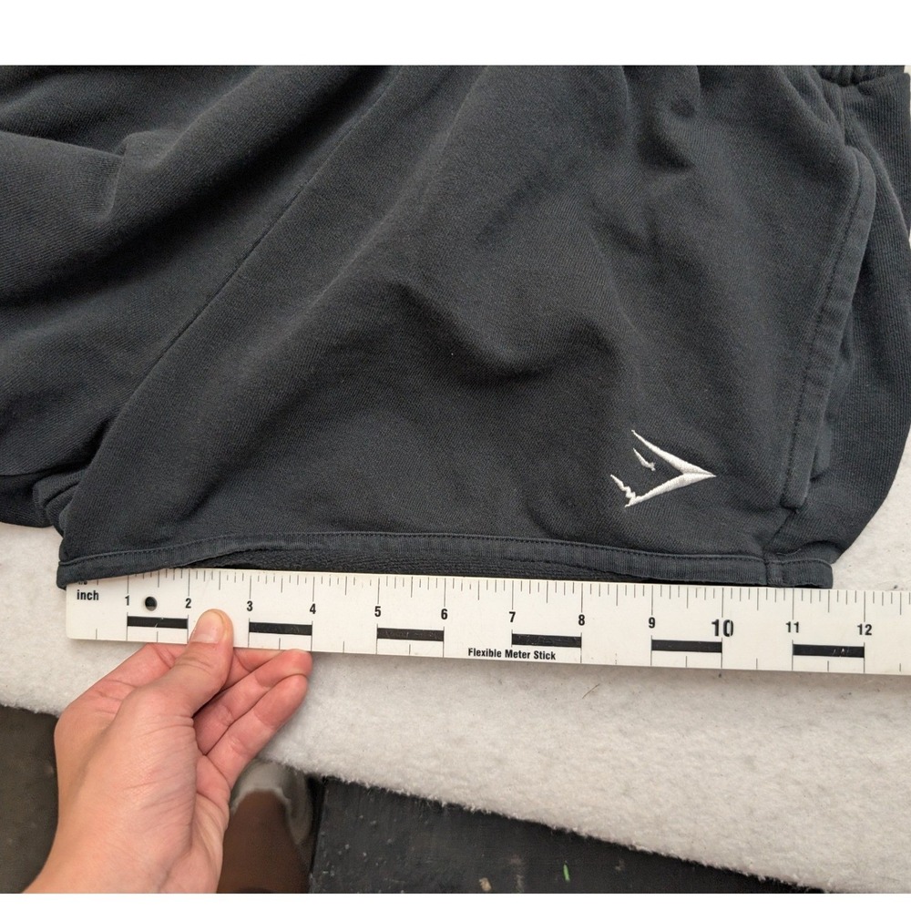 Gymshark Black Women's High-Waist Stretch Shorts - Picture 11 of 13